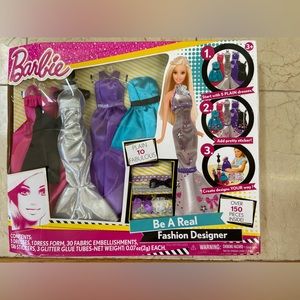 Barbie: Be A Real Fashion Designer for ages 3 years old and up (NEW)